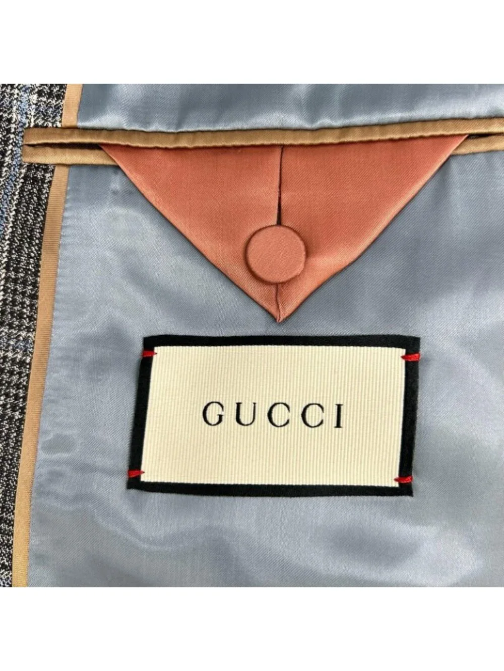 Gucci Gray Bee Check Suit Set 54